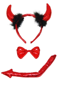 SET DIAVOLO LUREX 3 elementi